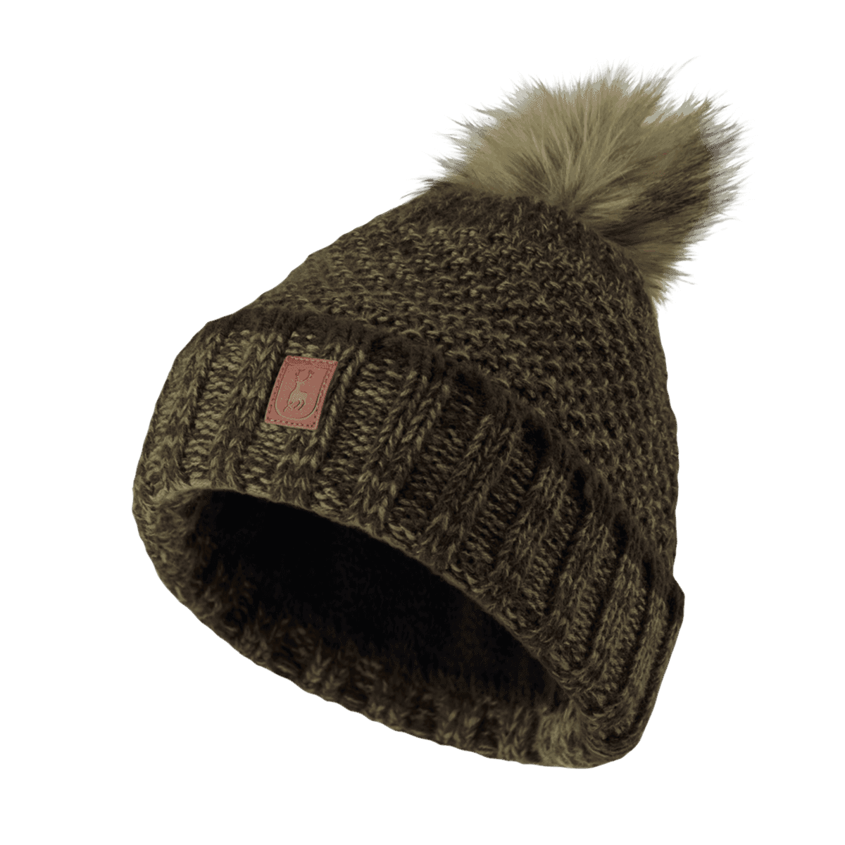 Deerhunter Lovačka Ženska Pletena Kapa Braon - Trim Fox