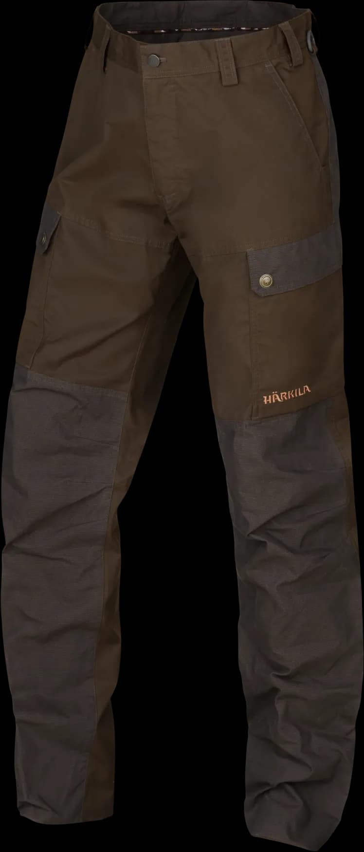 Härkila Asmund Lovačke Pantalone Braon - Trim Fox