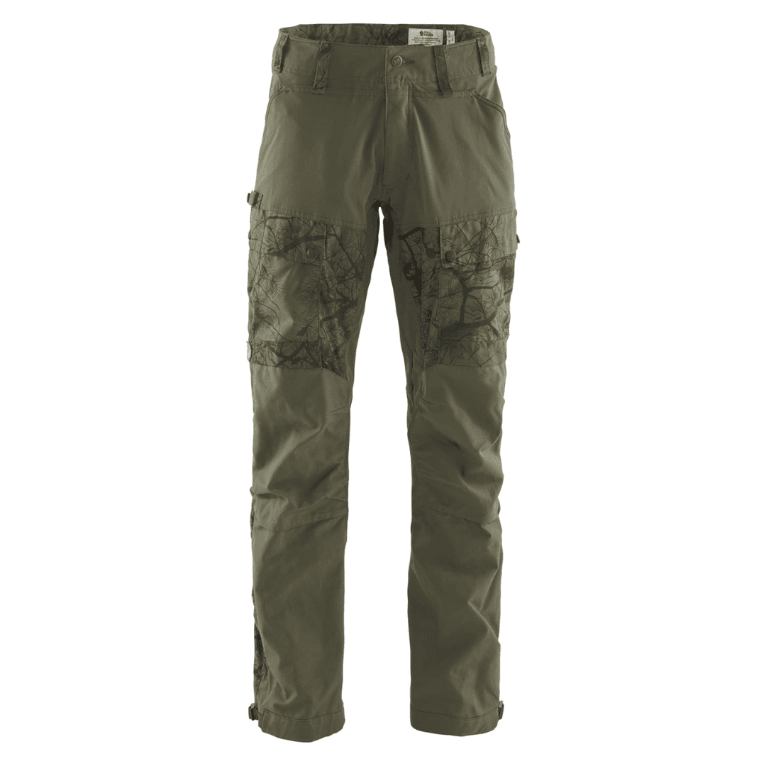 Fjallraven Lappland Hybrid Lovačke Pantalone Kamuflažne - Trim Fox