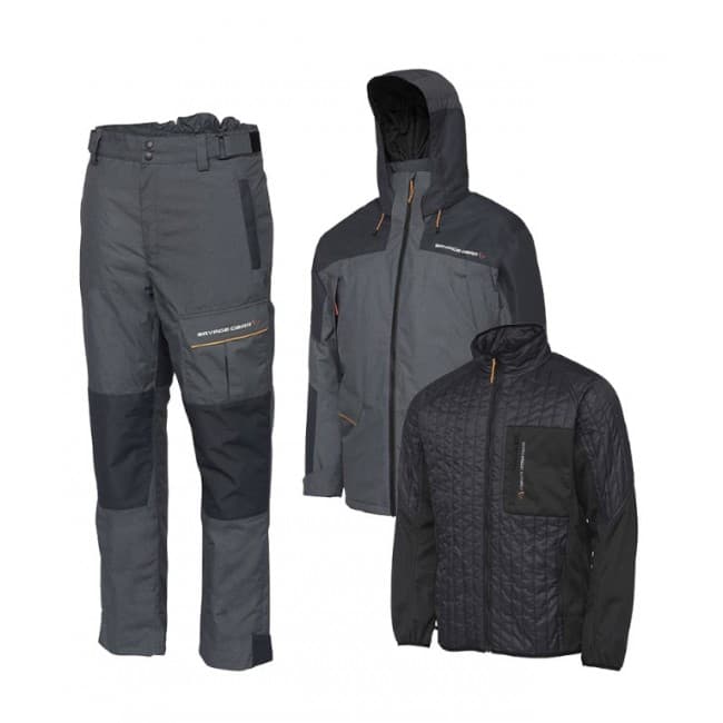 Termo odelo sa jaknom - Savage gear guard ( Sivo XL)